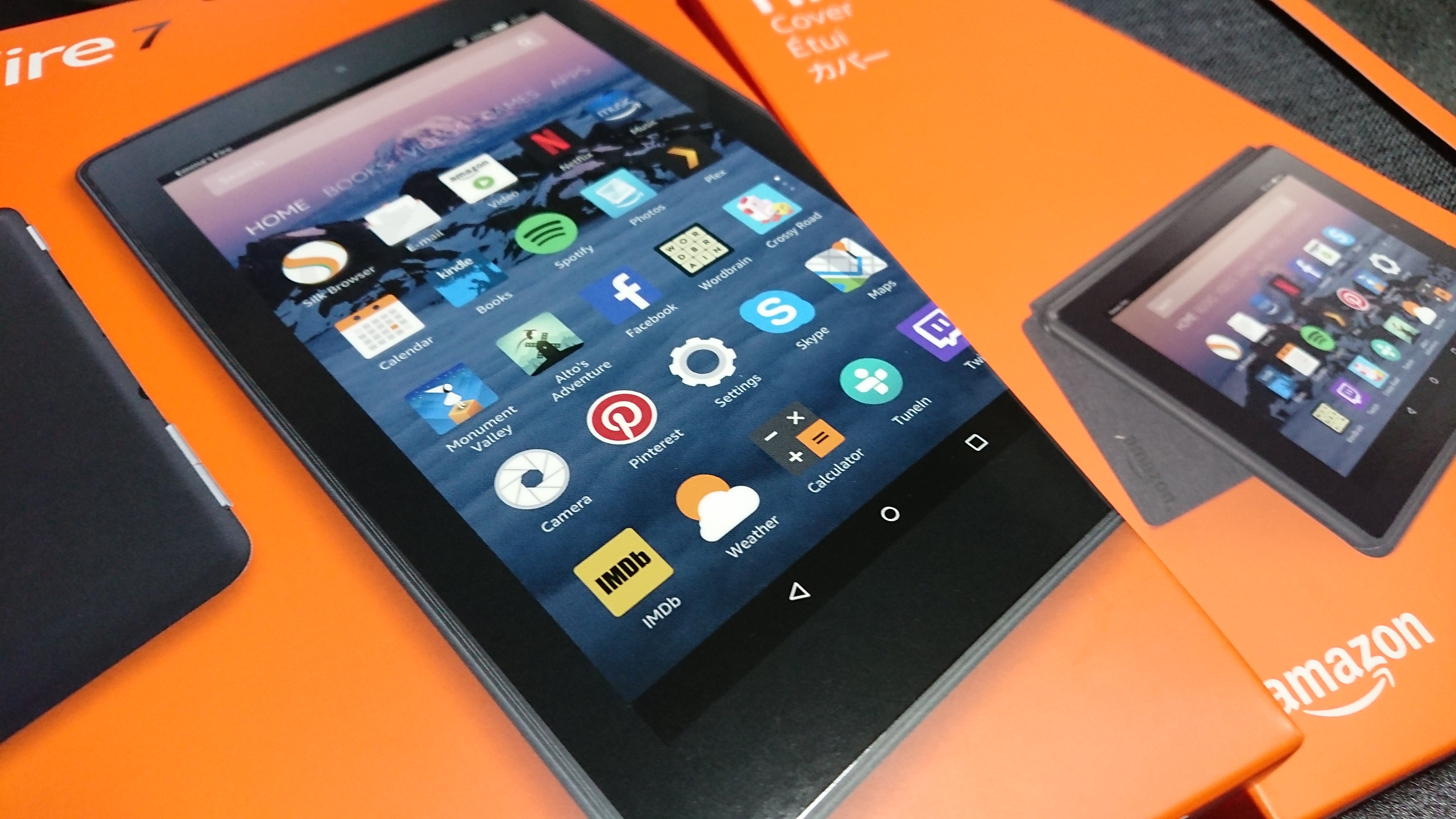 Fire 7 タブレット+純正カバー