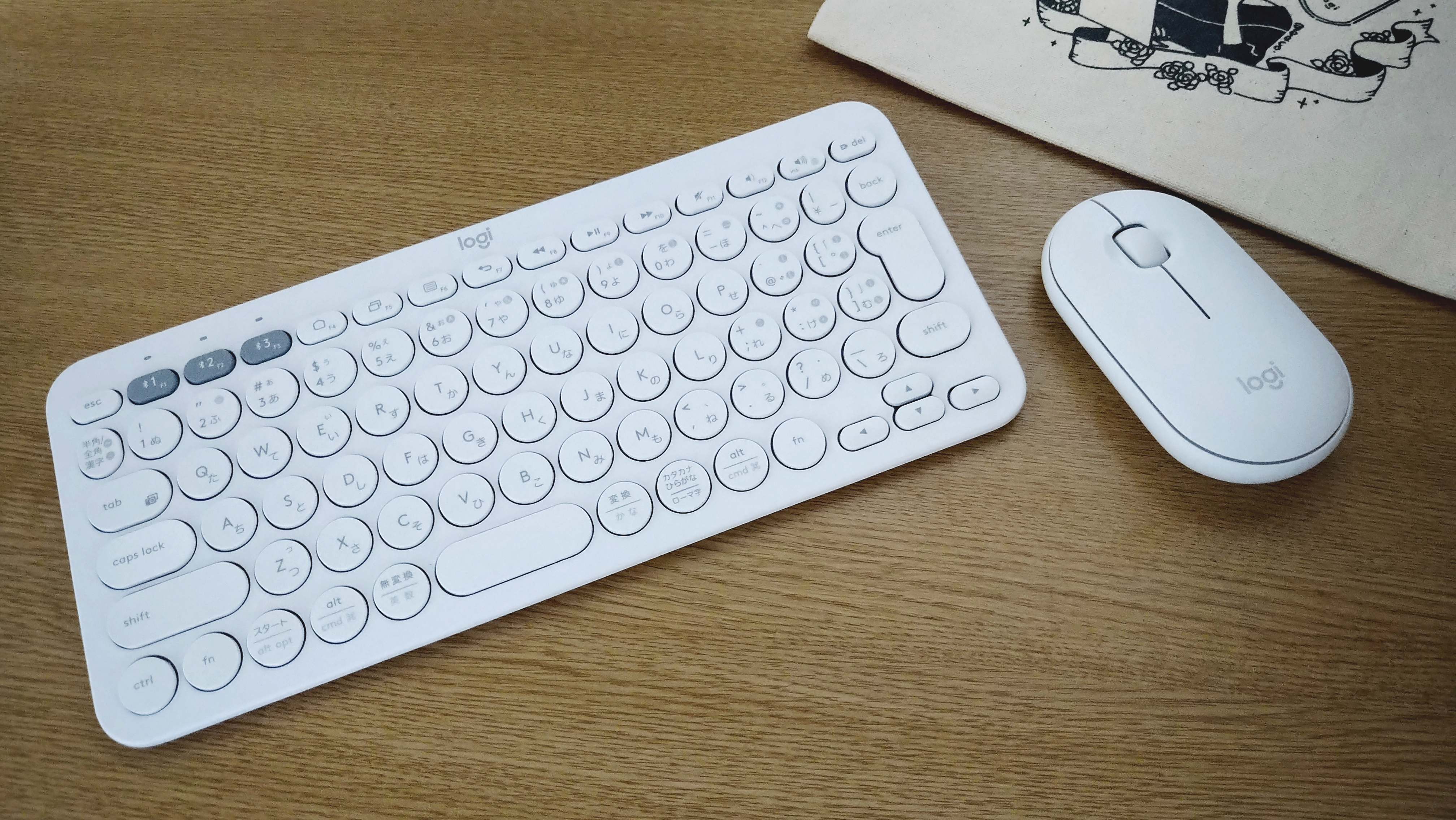 Logicool ワイヤレスマウス×マルチデバイス Bluetooth キーボード