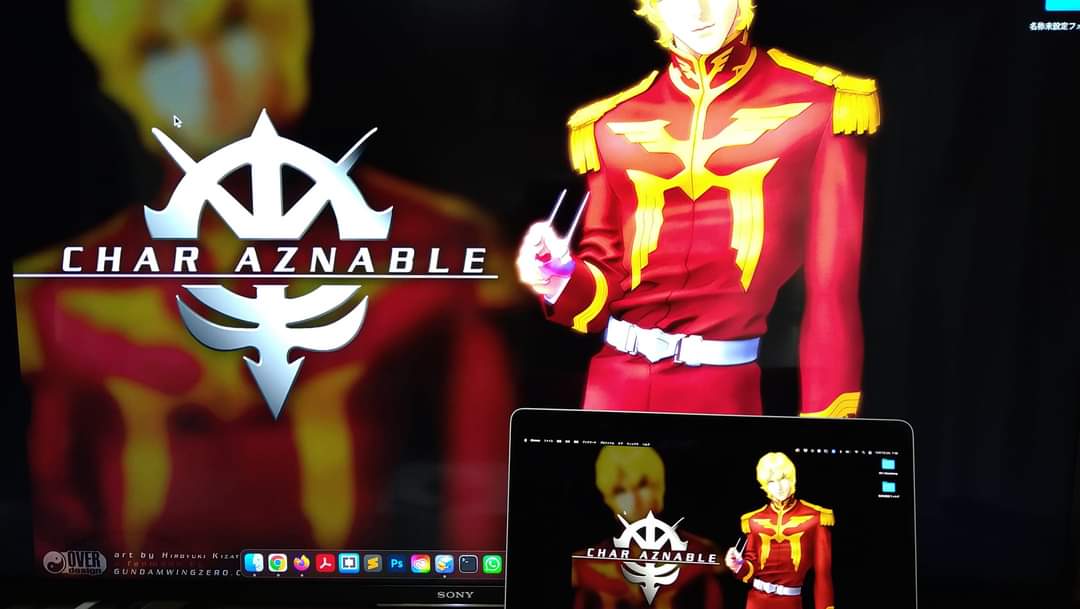 TV（SONY BRAVIA）をMacbook pro の外付けモニターにした